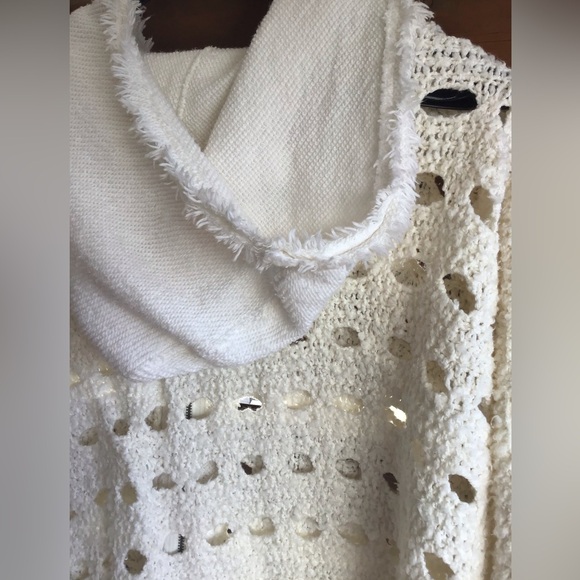 SOLD ππΌFree People zip hoodie knit like new - Picture 10 of 10